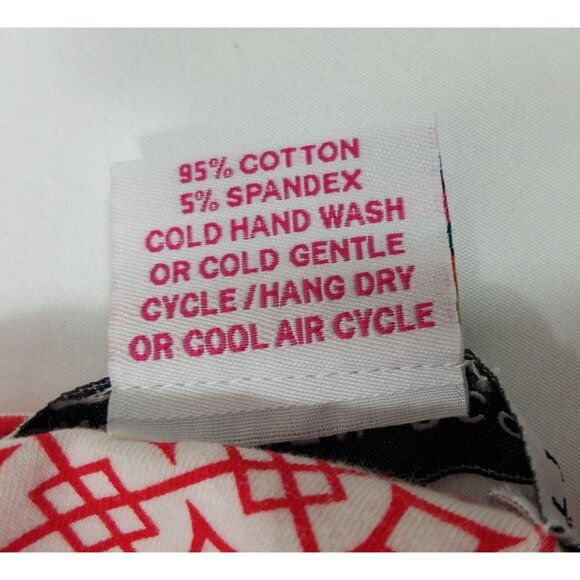 Gretchen Scott Orange Jersey Dress in Bombay Taj Print Size Small Cotton Spandex - Picture 7 of 7